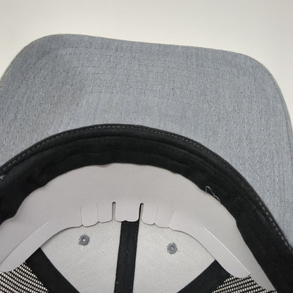 Fuel D Apparel and Design Snapback Trucker Hat Gray OS Adjustable Mesh Yupoong