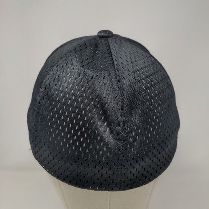 Majestic Productions Mesh Back Fitted Hat Black One Size Flexfit