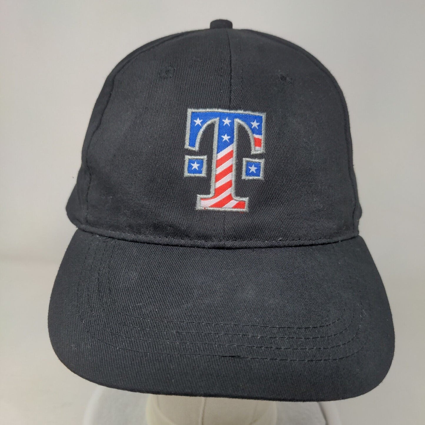 T-Mobile American Flag Strapback Hat Black OSFM Mobilize For Service