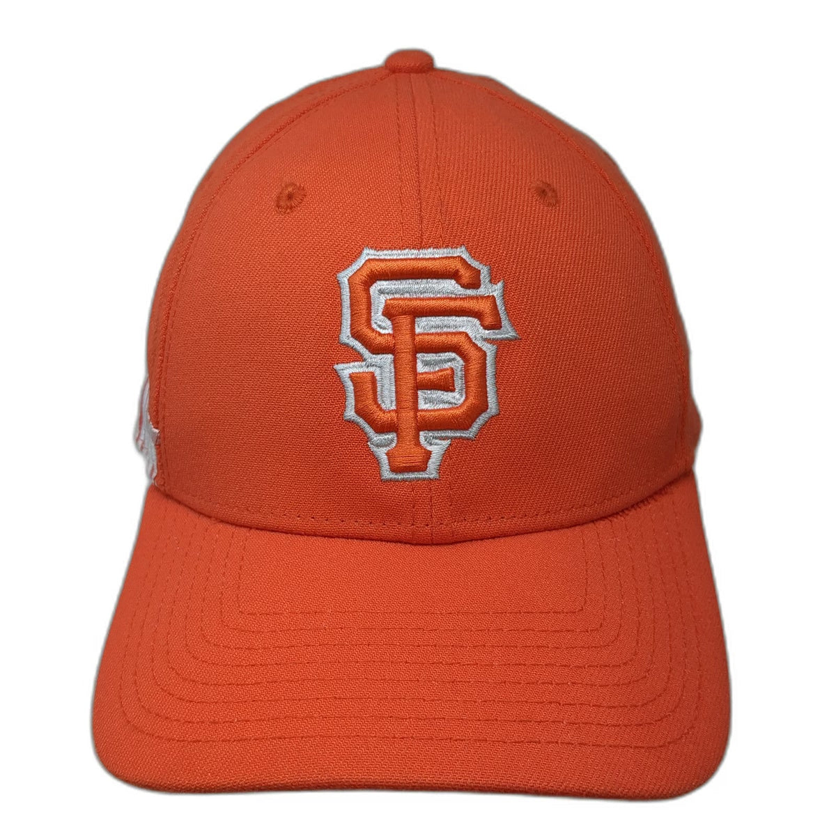 New Era San Francisco Giants MLB Orange XL Baseball Cap 39THIRTY Stretch Fit Hat