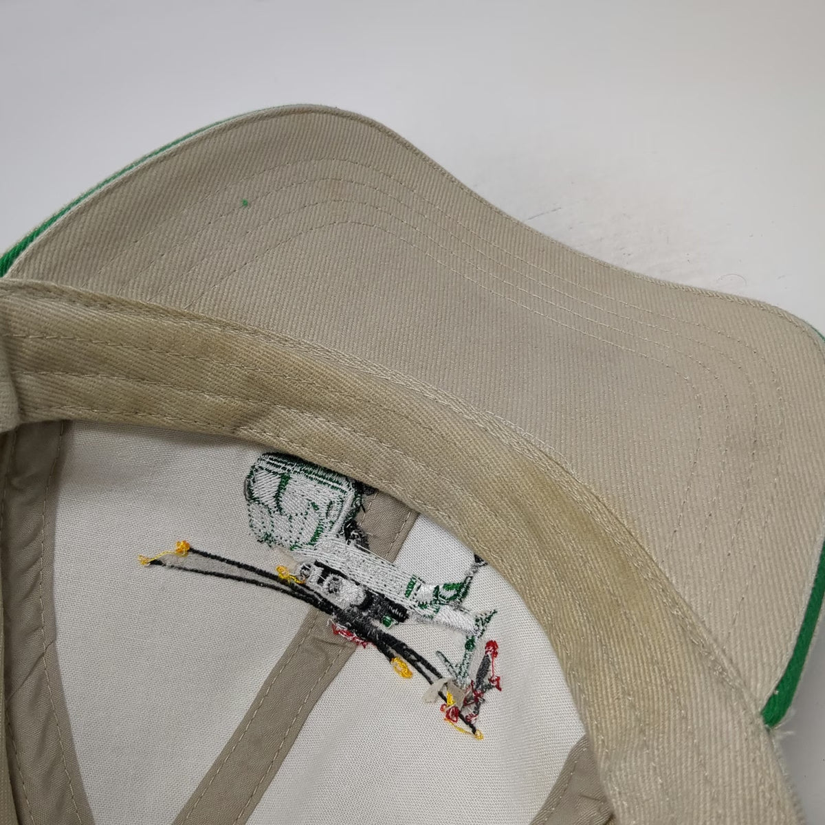 Accent Marketing Baseball Cap Beige One Size Evergreen Helicopters Strapback Hat