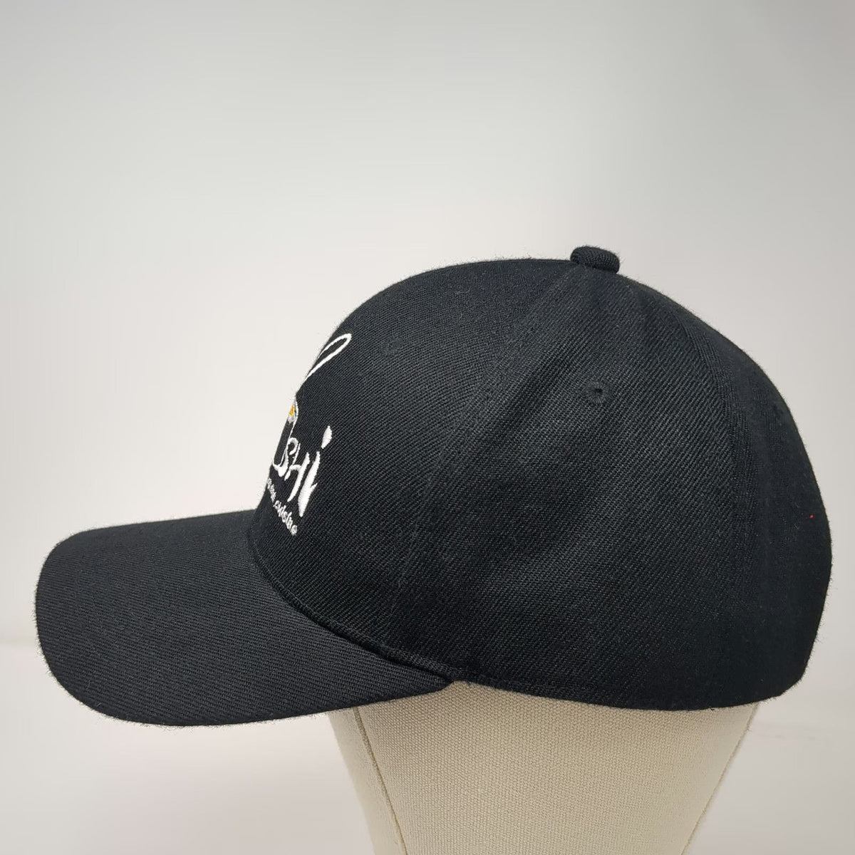 Yoshi Japanese Cuisine Sushi Black Baseball Cap One Size Slideback Graphic Hat