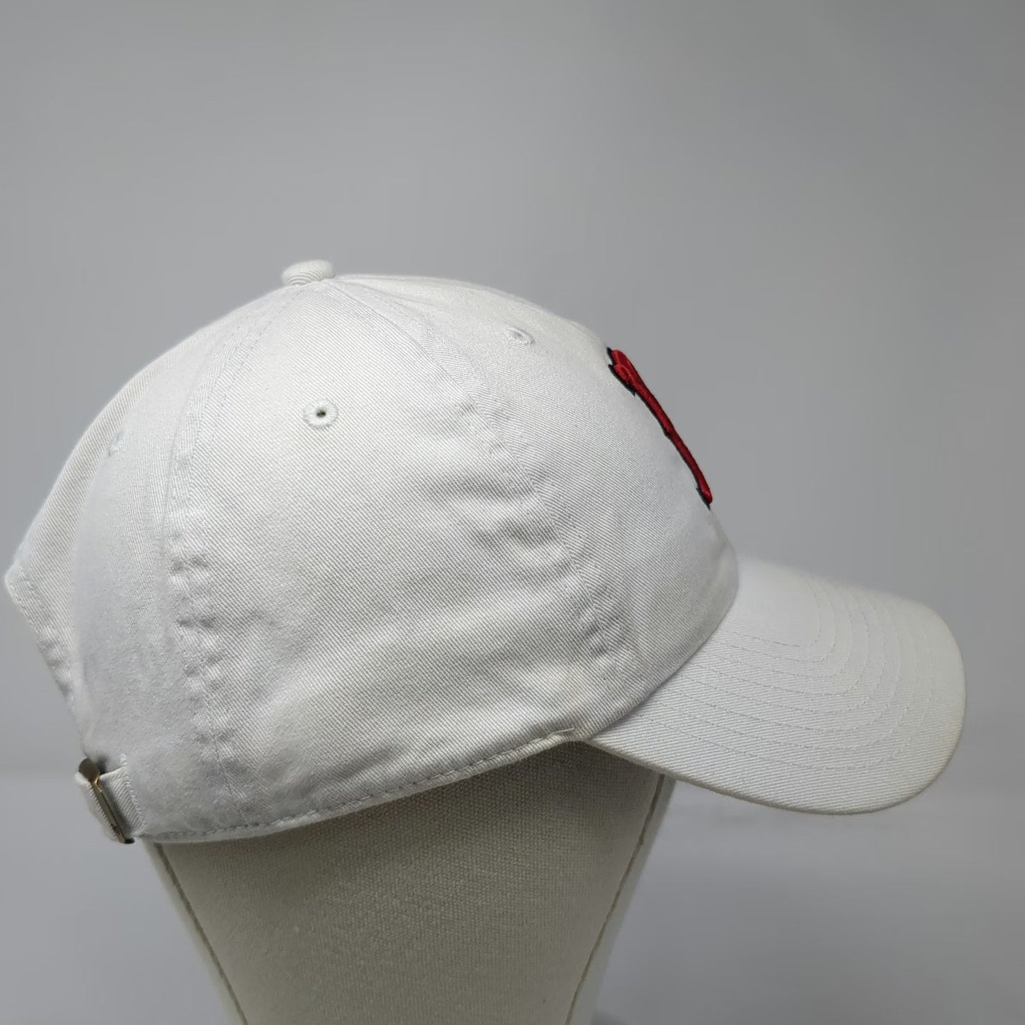 Boston Red Sox MLB '47 Baseball Cap White Red Blue One Size Slideback Logo Hat
