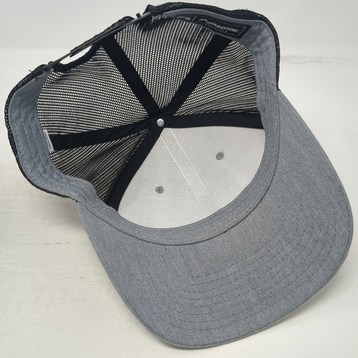 Richardson Trucker Hat Gray One Size Snapback Boise Idaho Fire Center Patch