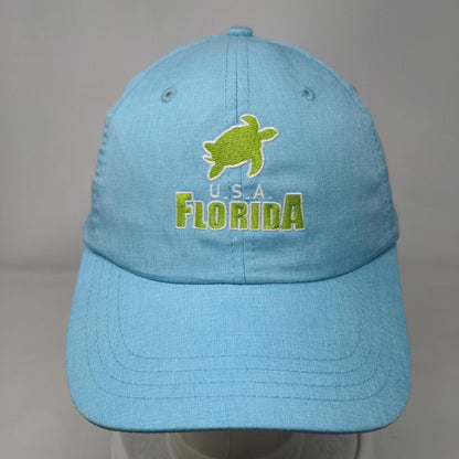 USA Florida Strapback Hat Blue OSFA Adjustable Embroidered Paramount Reserve