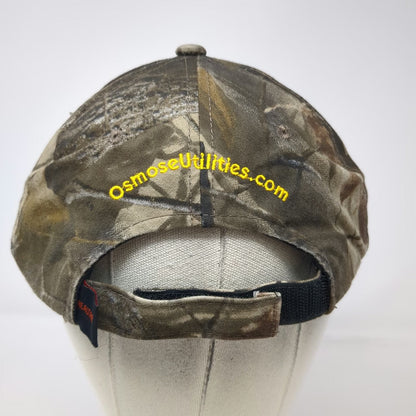 Port Authority Baseball Cap Brown One Size Osmose Utilities Camo Graphic Hat