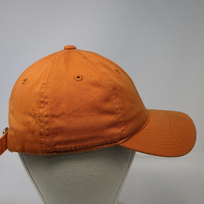 Decky Baseball Cap Orange One Size Yellowstone National Park Patch Slideback hat
