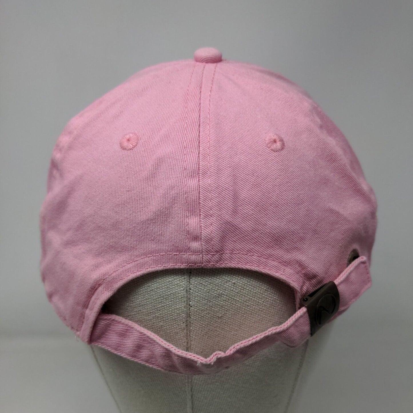 Bad Hair Day Slideback Hat Pink One Size Embroidered Adjustable