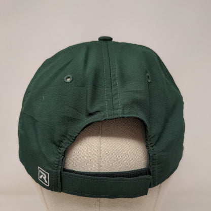 Major Traveler Strapback Hat Green One Size Embroidered Richardson