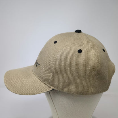 Baseball Cap Beige OS North Shore Hawaii Surfer Strapback Hat Surf Beach Travel