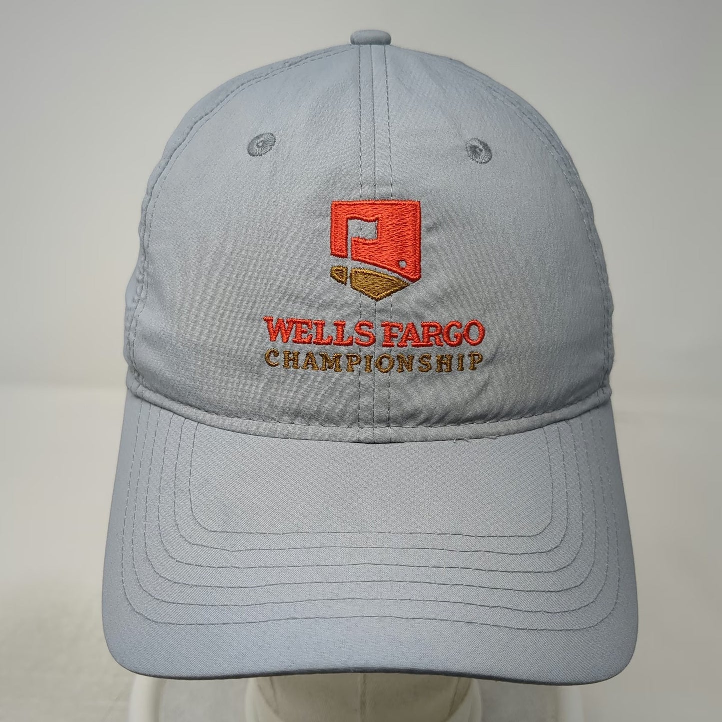 Ahead Baseball Cap Gray One Size Wells Fargo Championship Golf Performance Hat