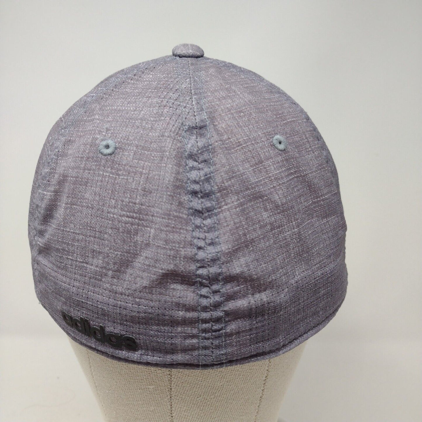 Adidas Climacool Fitted Hat Gray L/XL Embroidered Tree Vent Holes
