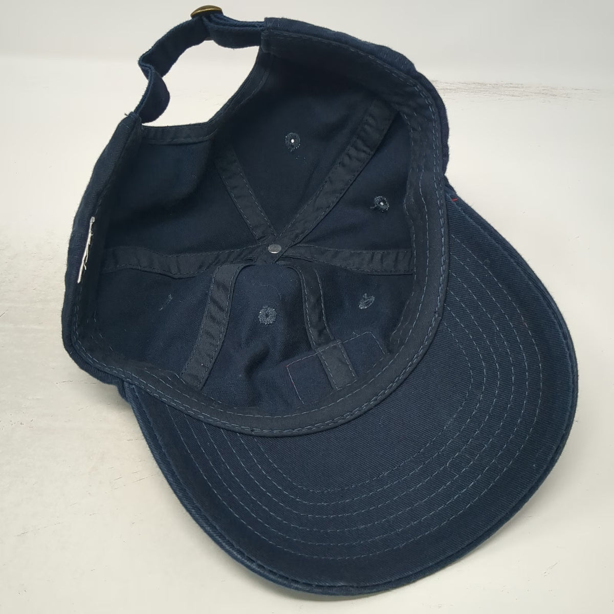 Samuel Adams Beer Logo Blue Baseball Cap One Size Slideback Hat Cotton