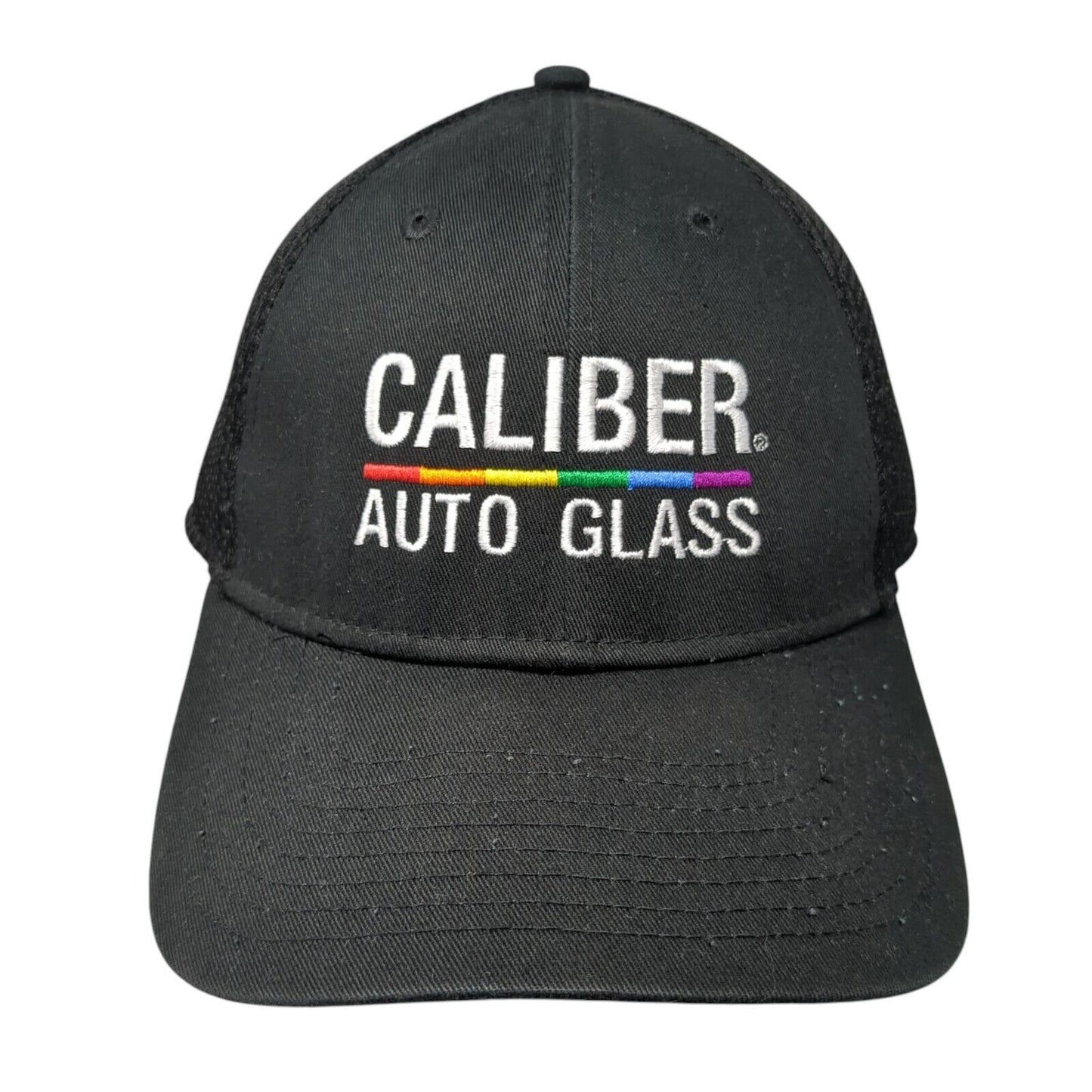 Caliber Auto Glass Snapback Mesh Back Hat Black One Size New Era 9Forty