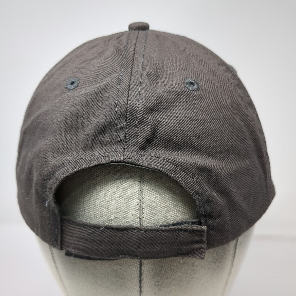Hit Wear 5 Panel Gray One Size Home Depot Strapback Cotton Hat Logo Square