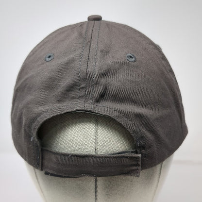 Hit Wear 5 Panel Gray One Size Home Depot Strapback Cotton Hat Logo Square