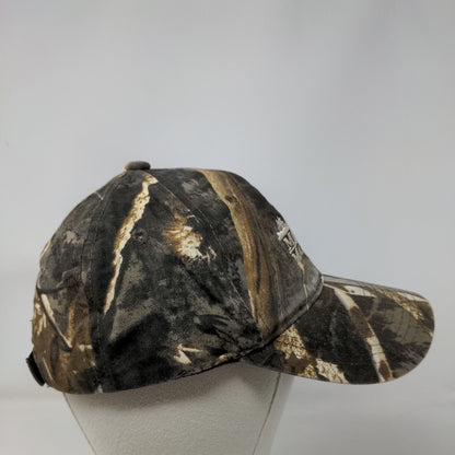 Mobro Marine Strapback Hat Camouflage One Size Embroidered Port & Company