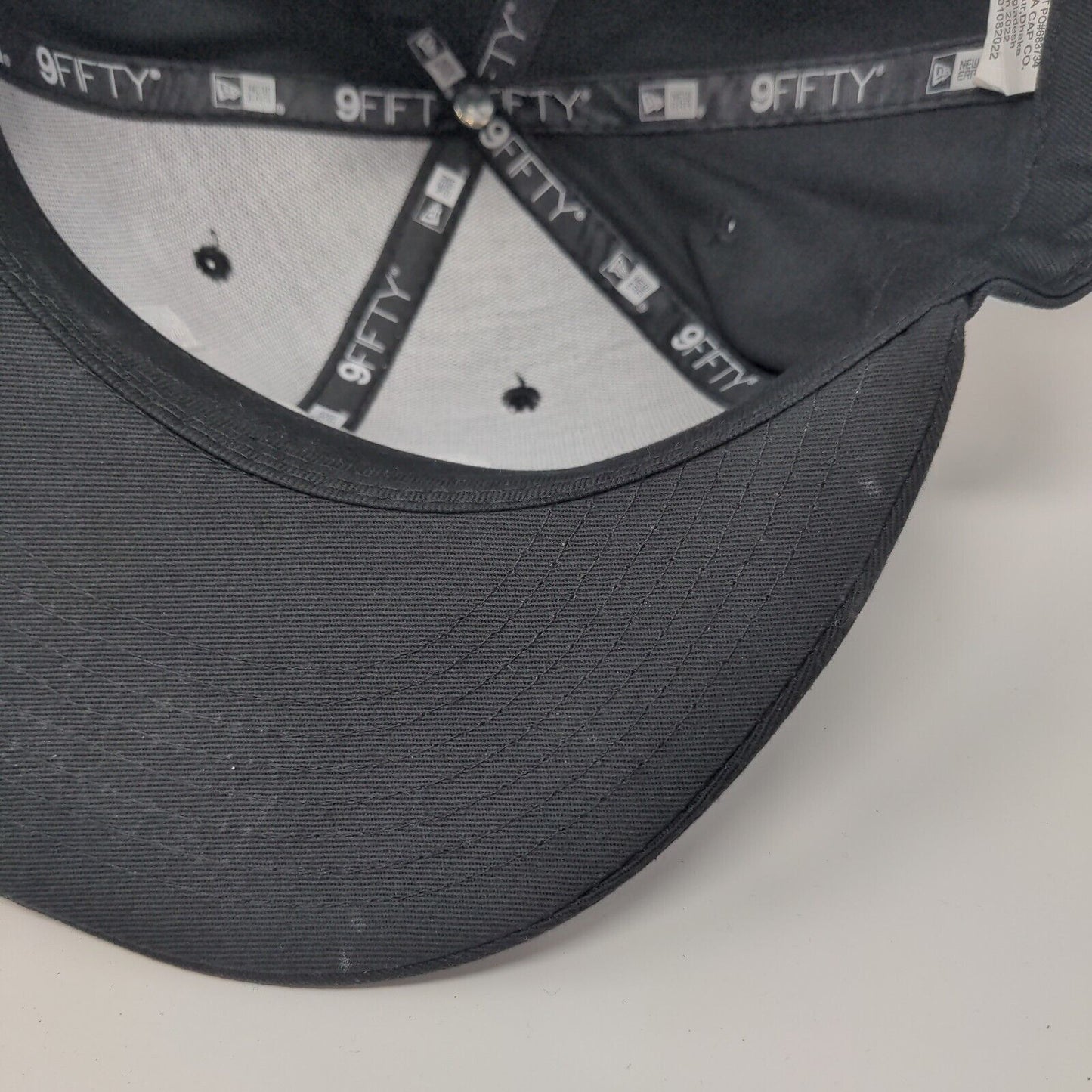 RH Snapback Hat Black OSFM Adjustable Embroidered New Era 9Fifty