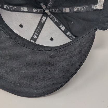 RH Snapback Hat Black OSFM Adjustable Embroidered New Era 9Fifty