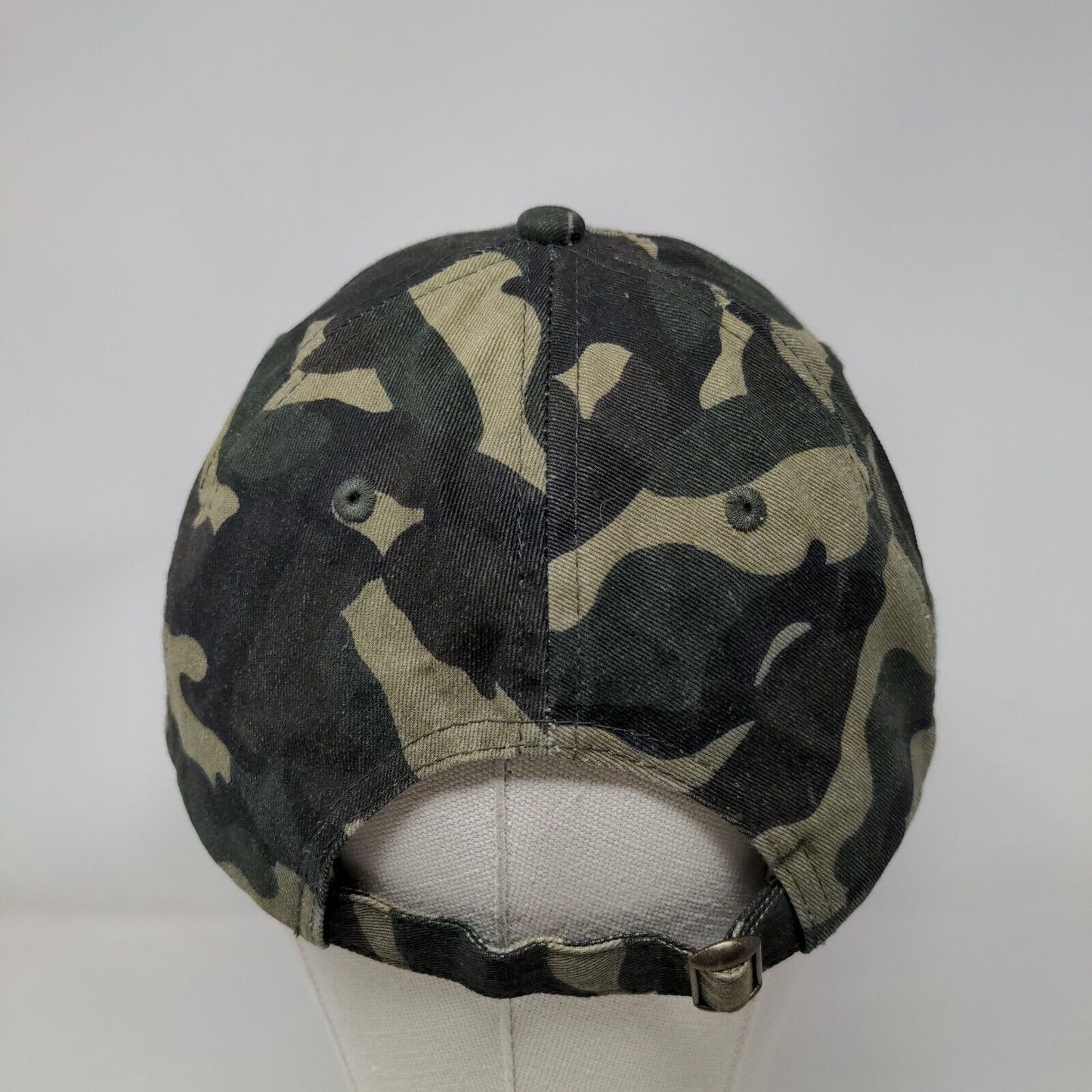 Yeezus Slideback Hat Camouflage One Size Adjustable Embroidered 6 Panel Cotton