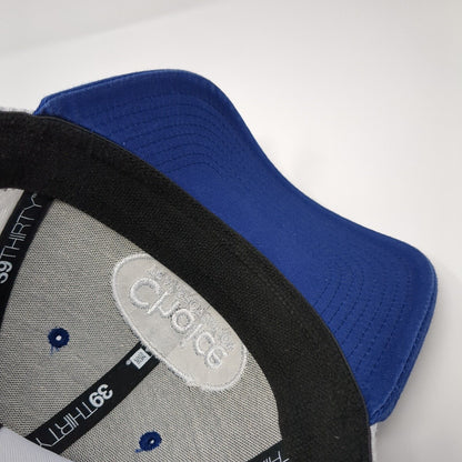 Choice Transportation Fitted Trucker Hat Blue S/M Mesh Back 39Thirty New Era