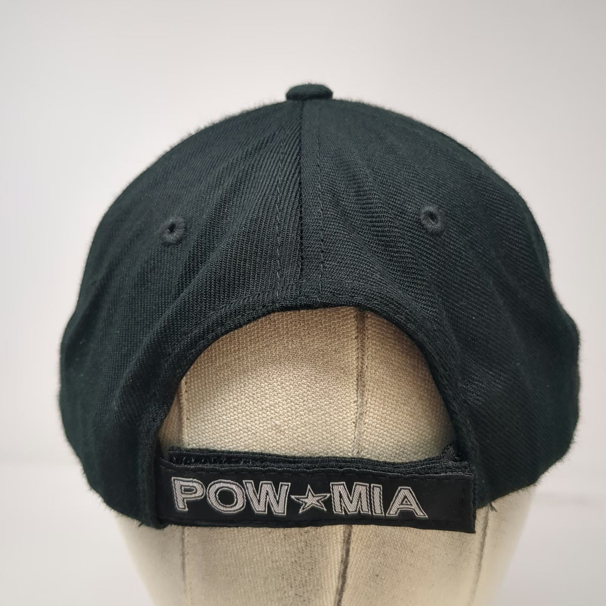 Rapid Dominance Baseball Cap Black One Size POW MIA You Are Not Forgotten Hat