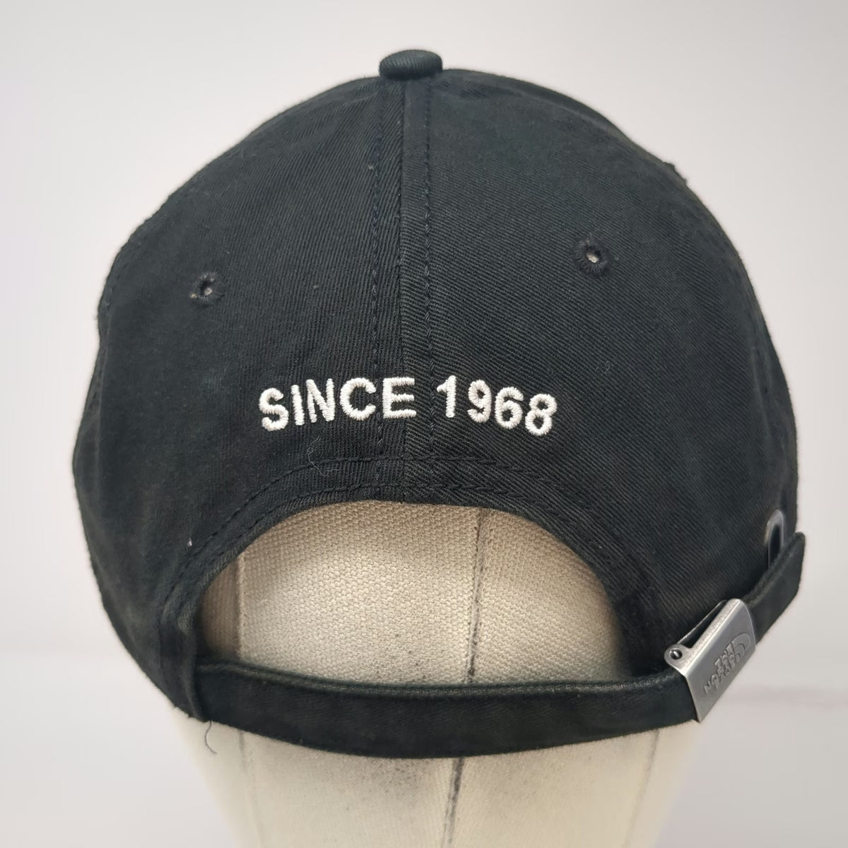 The North Face Baseball Cap Black One Size Since 1968 Embroidered Logo Hat