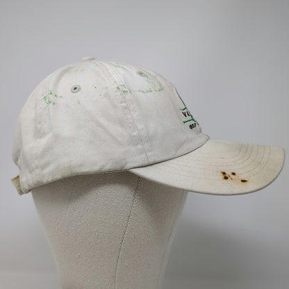 Imperial Baseball Cap Beige One Size Cotton Strapback Vassar Golf Course Hat