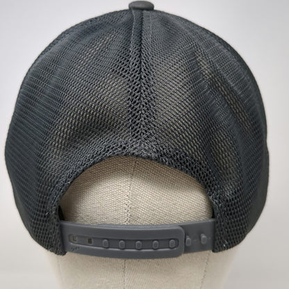 Yupoong Trucker Hat Gray One Size Holts Water Conditioning Mesh Back Snapback