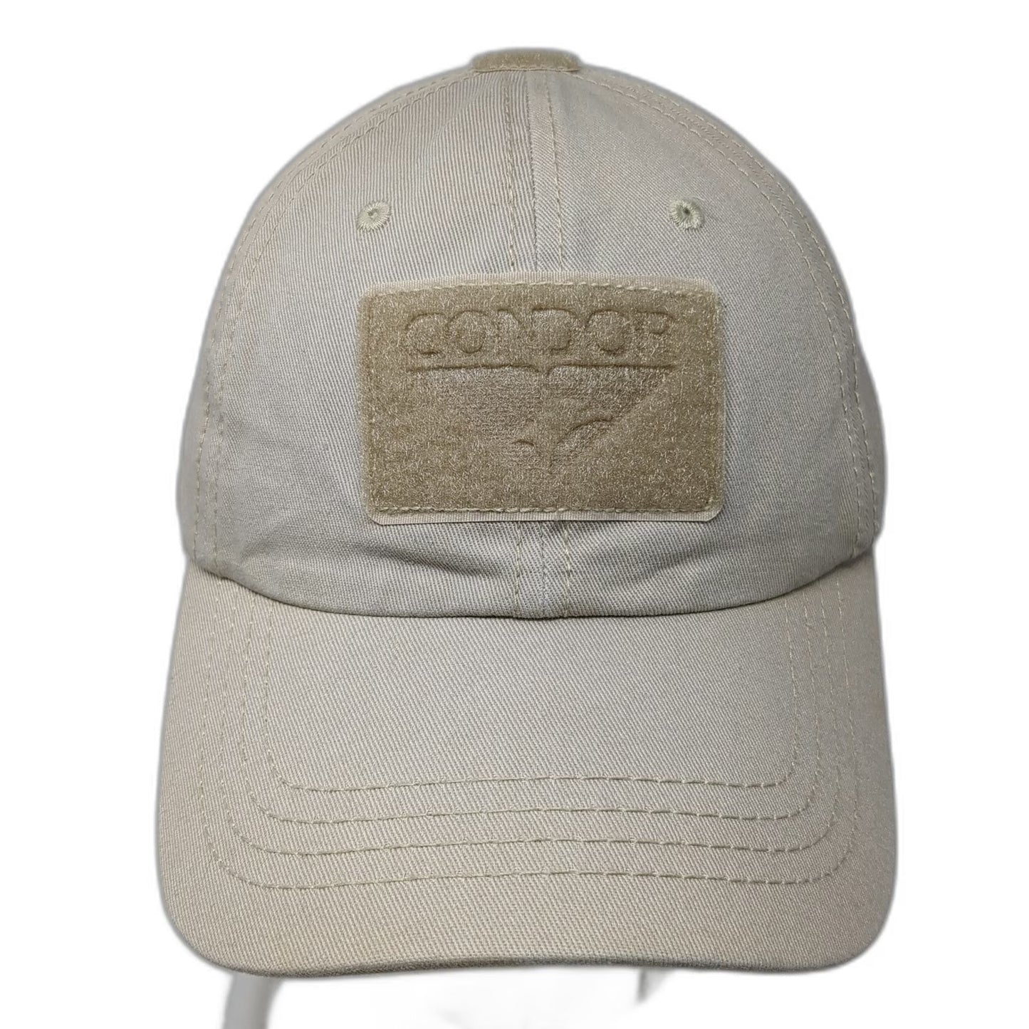 Condor Baseball Cap Beige One Size Tactical Operator Hook and Loop Panels Hat
