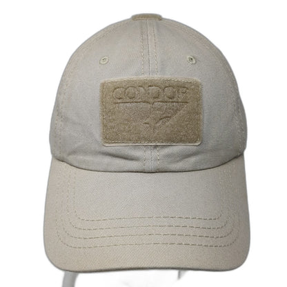 Condor Baseball Cap Beige One Size Tactical Operator Hook and Loop Panels Hat