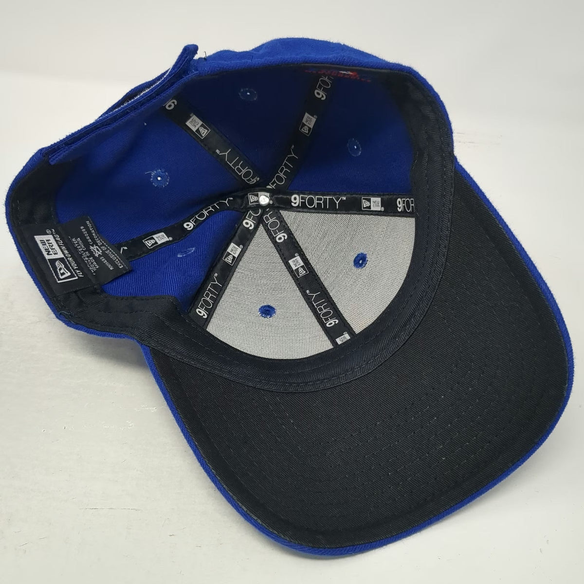 New Era New York Mets MLB Blue Baseball Cap One Size 9FORTY Adjustable Strap Hat