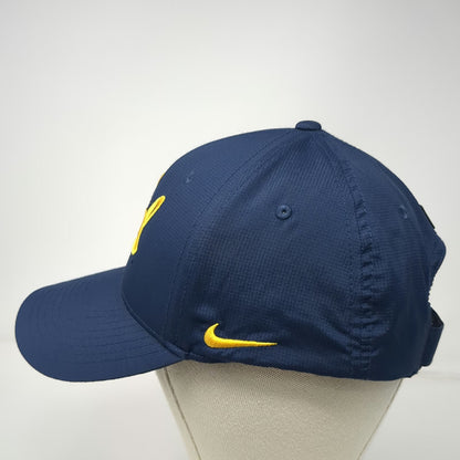 Nike California Golden Bears NCAA Hat Blue Yellow L Dri-Fit Strapback On-Field