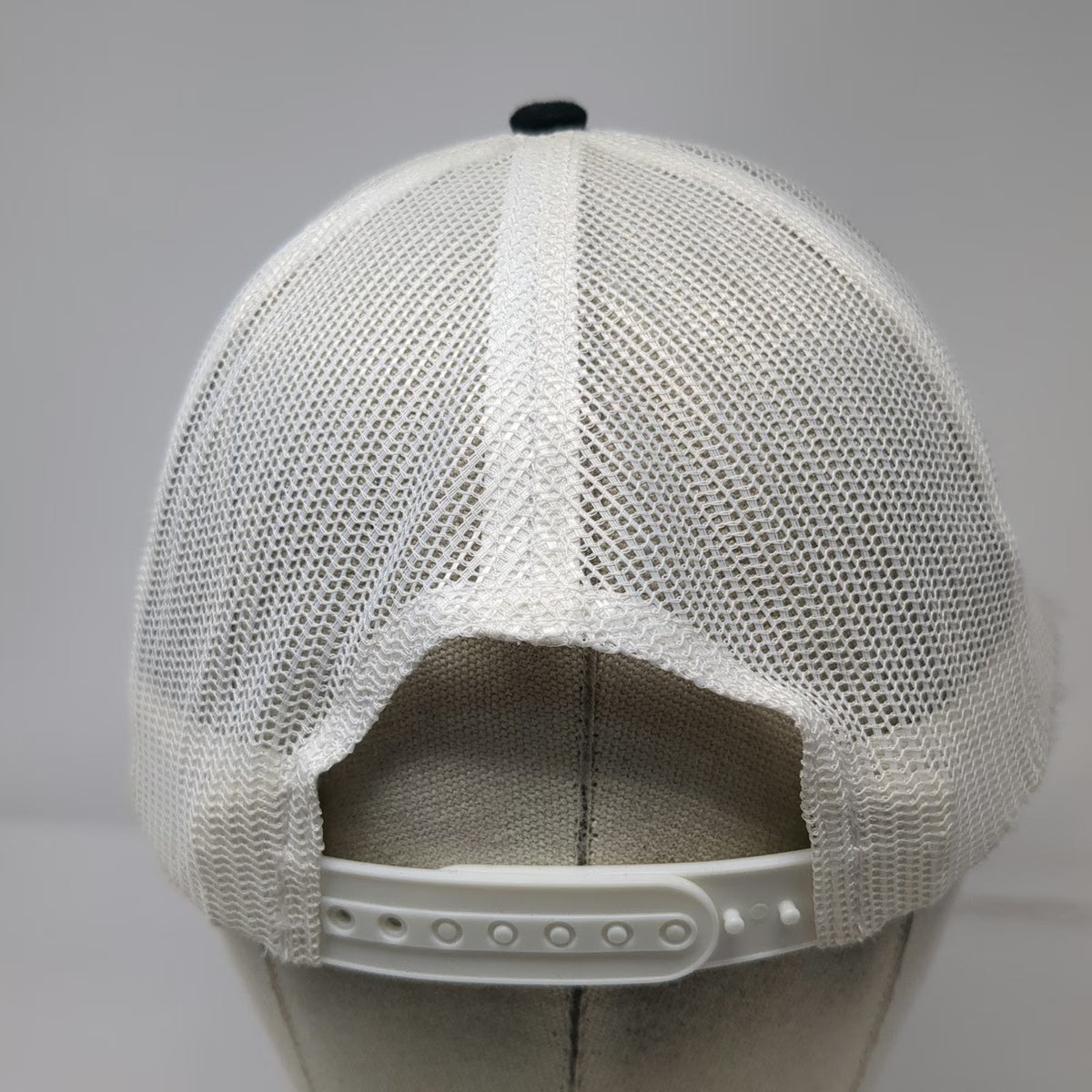 Port Authority Trucker Hat Black One Size Mesh Snapback Sharp Delicatessen