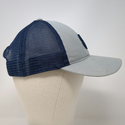Black Clover Trucker Hat Gray Blue Clover Live Lucky One Size Snapback Mesh Cap