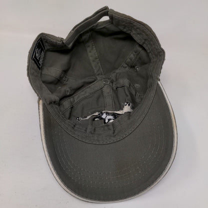 Percy Lewis Stables Horse Strapback Hat Brown OSFM Embroidered 6 Panel