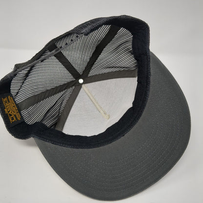 Assault Fitness Snapback Trucker Hat Gray OS Adjustable Mesh Classics Yupoong