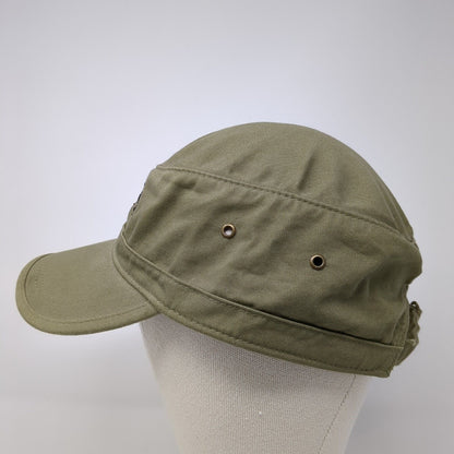 Trailpalooza Slideback Cadet Army Hat Tan One Size Adjustable Econscious