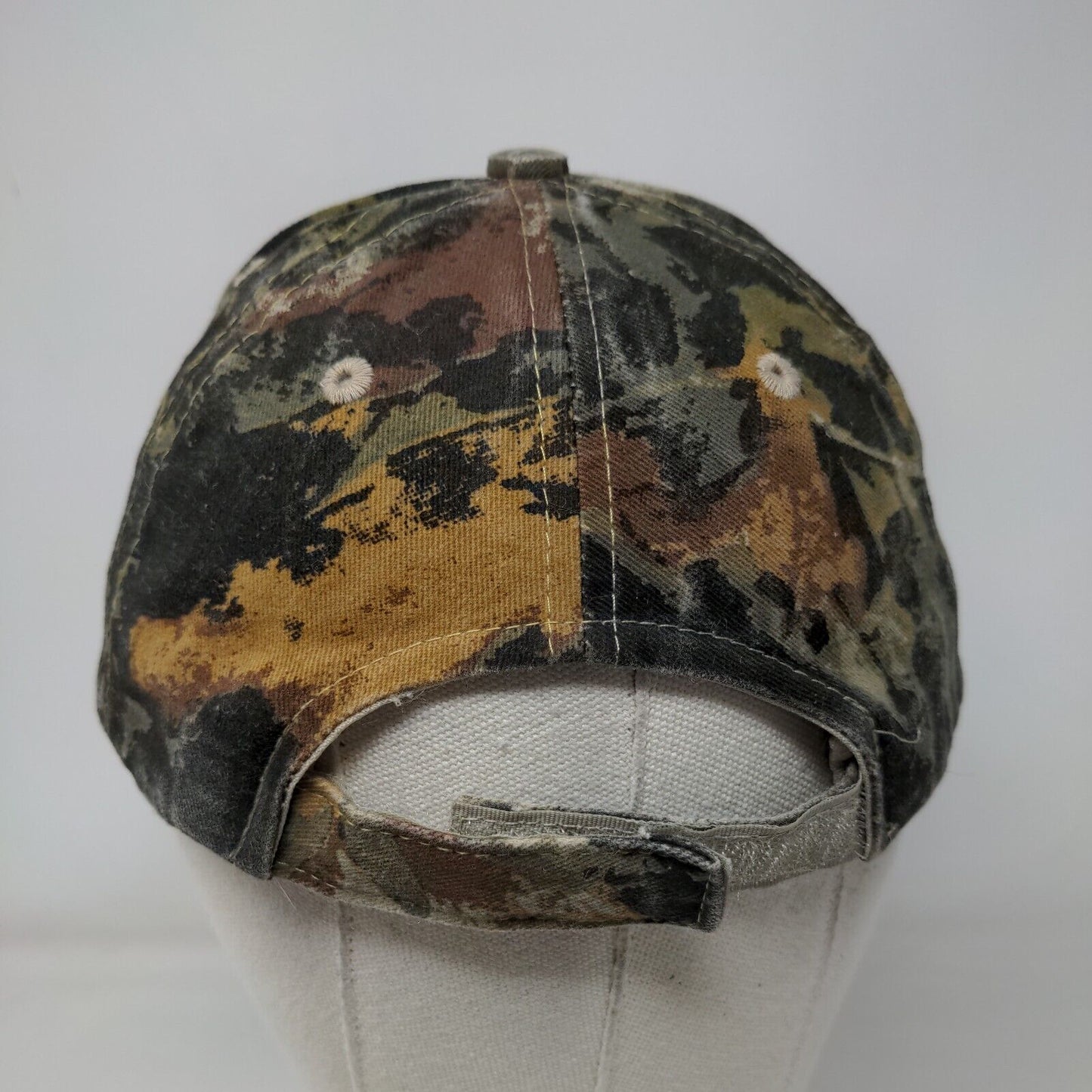 Mackinac Island Child Strapback Hat Camouflage One Size Embroidered JHats