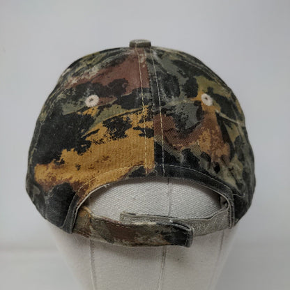 Mackinac Island Child Strapback Hat Camouflage One Size Embroidered JHats