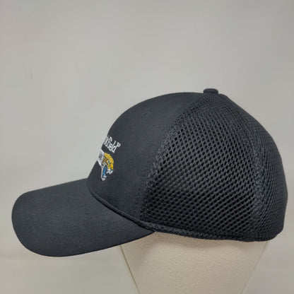 New Era Men's Fitted Hat Black S-M Embroidered Jacksonville Jaguars Logo