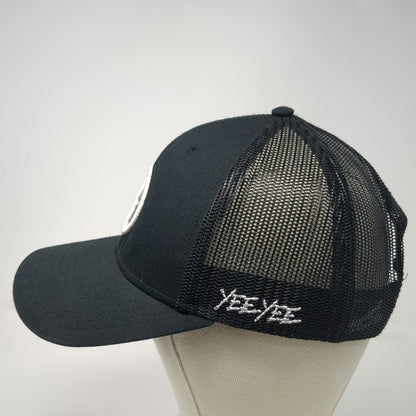 Yee Yee Trucker Hat Black One Size Mesh Back Snapback Logo Granger Smith Apparel