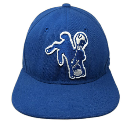 Indianapolis Colts NFL New Era Snapback Blue One Size Green Underbrim 9FIFTY Hat