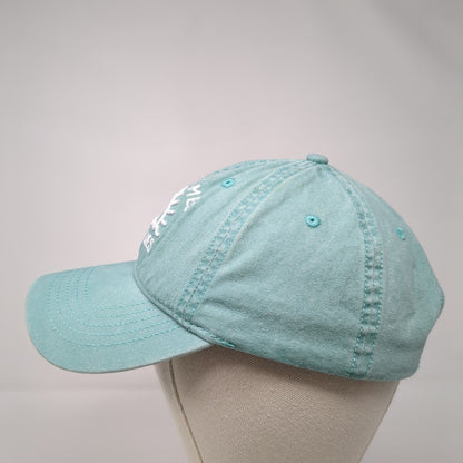 Good Times & Tan Lines Slideback Hat Bluish-Green One Size Embroidered