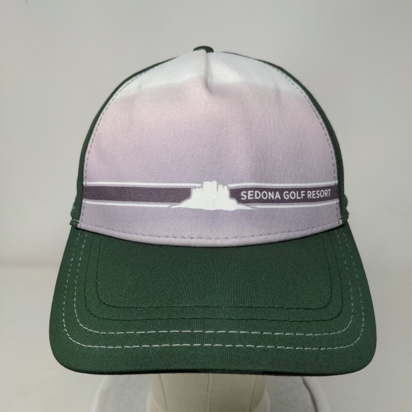 Sedona Golf Resort Strapback Hat Green One Size Adjustable Pukka Inc