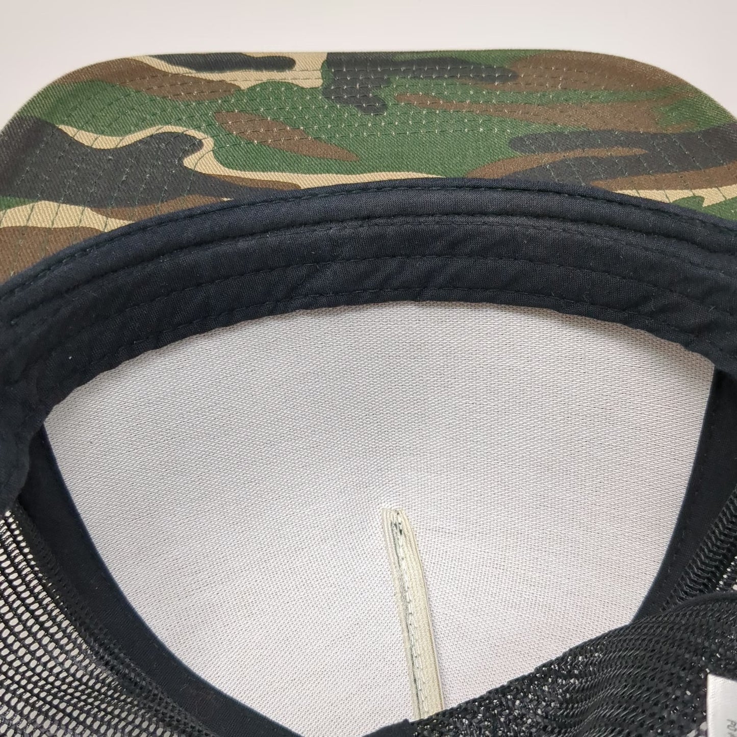 RVCA Trucker Hat Green One Size Camo Hawaii RVCALOHA Mesh Snapback Structured
