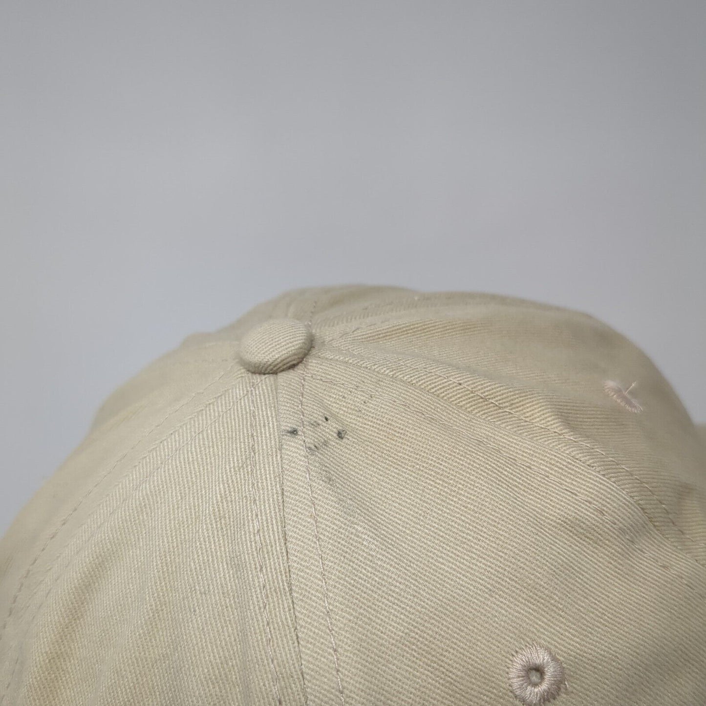 2005 US Open Pinehurst No. 2 Slideback Hat Tan One Size USGA Member