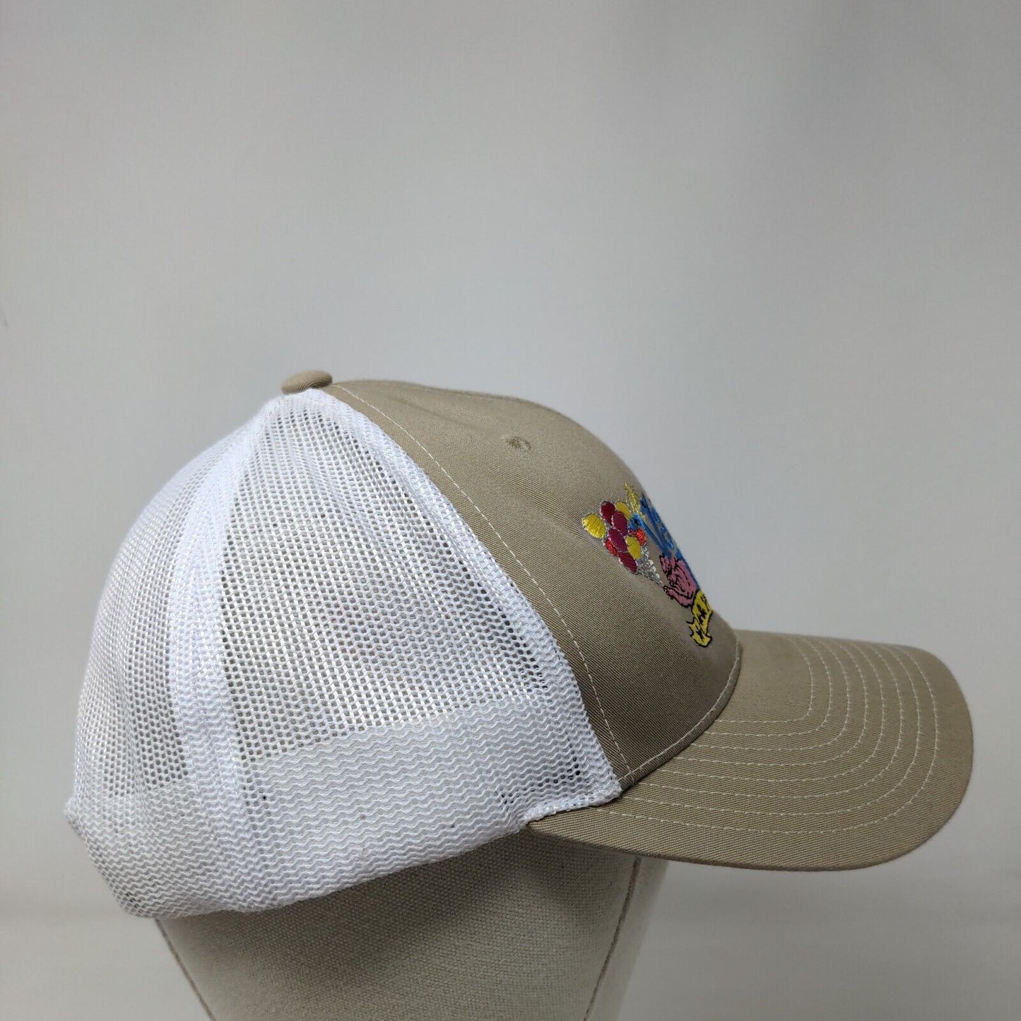 Volusia County Fair & Youth Show Snapback Trucker Hat Tan One Size Richardson