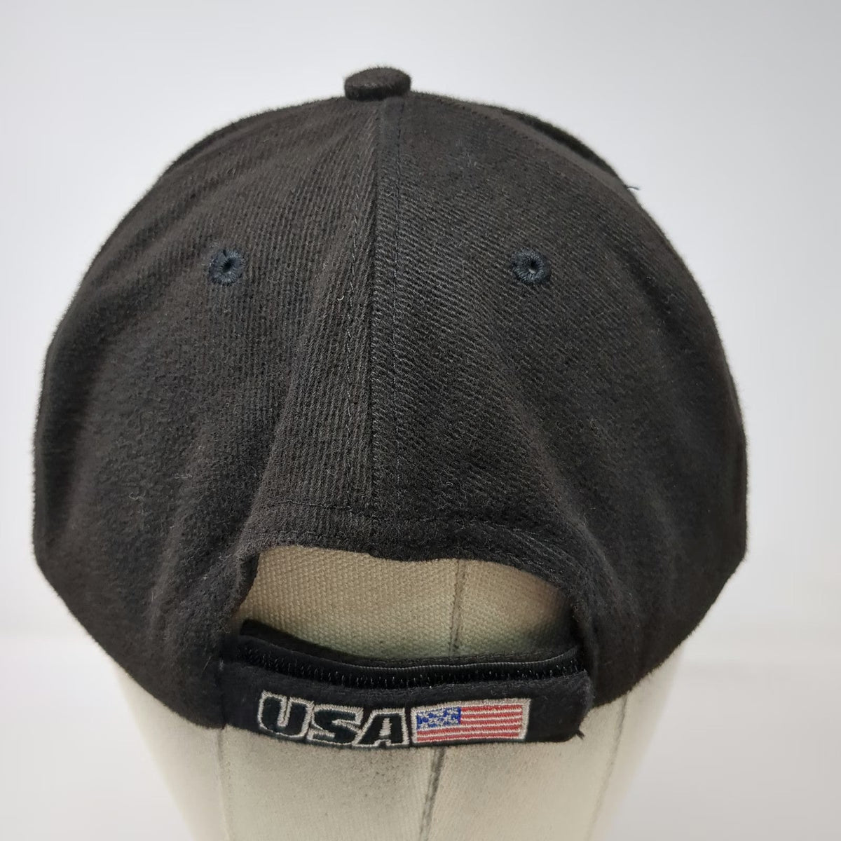 Global Traders Baseball Cap Black One Size USMC Seal Marine Corps USA Flag Hat