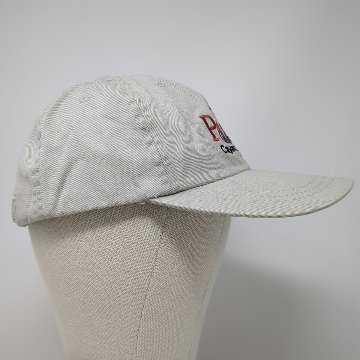 Anvil Pedro St. James Cayman Islands Hat Baseball Cap Beige One Size Slideback